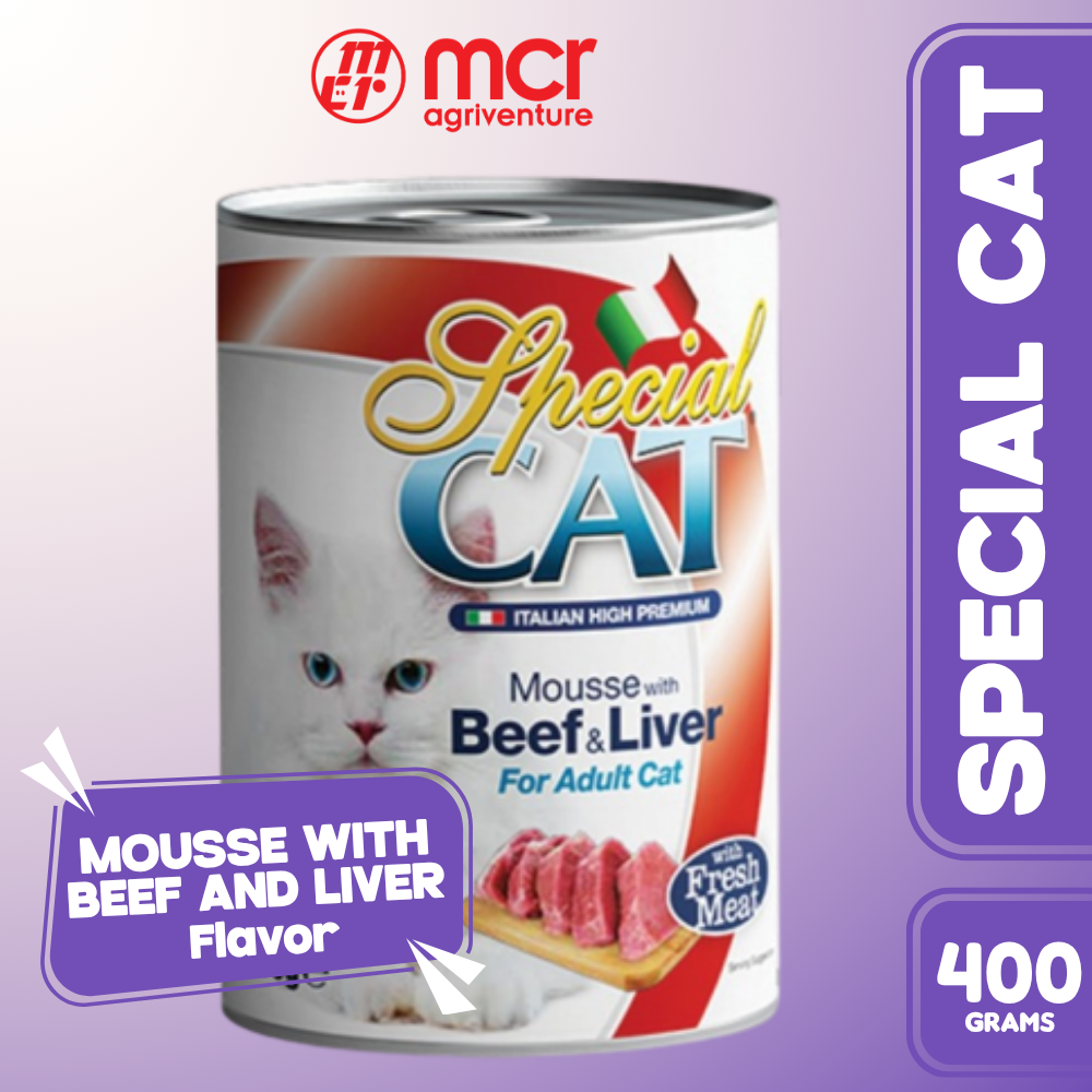 MOUSSE BEEF AND LIVER 400G
